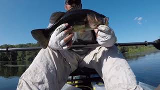 Awesome After Work Kayak Fishing Session