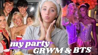 DAILY VLOG: AM SKINCARE ROUTINE, WORK & PARTY PREP *+ bts of my party*