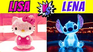 LISA OR LENA / Hello Kitty vs Stitch - Would You Rather #lisa #lena #sanrio #disney