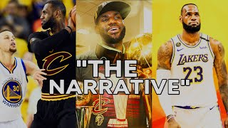 LeBron James Loves Lying He Can't Keep His Narrative Straight