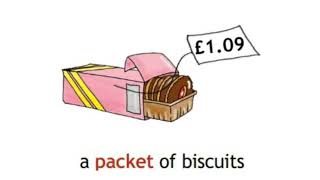 How to Pronounce A packet of biscuits in British English