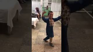 An Afghan Kid Dancing in Hospital After Getting an Artifical Leg