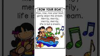 Row, Row, Row Your Boat | Fun Kids' Nursery Rhyme & Sing-Along Adventure