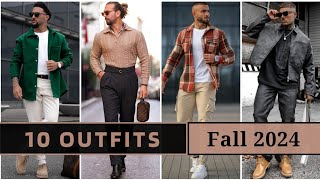 10 Latest Fall Outfit Ideas for Men 2024 | Men's Fashion