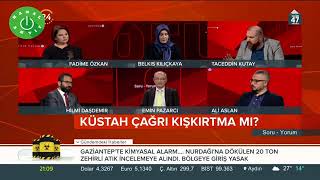 Soru Yorum 8 Mayıs 2018 Hilmi Daşdemir 24 TV