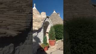 Trulli house in Alberobello, Italy #shorts #italy