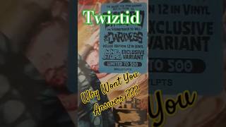 Twiztid/why won't you Answer/the Darkness/#mne #vinylcommunity #undergroundrap limited edition