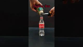 CocaCola rocket with gas and water #shorts #experiment #cocacola #rocket