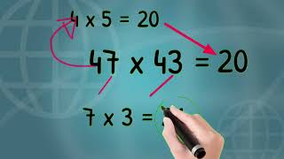 Multiply Two Digit Numbers by Two Digit numbers with the same numbers in tens digit | Math Tricks