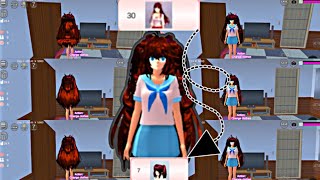 How to Combine Hair in Sakura School Simulator