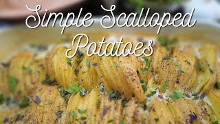 Simple and EASY Scalloped Potatoes Recipe