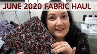 Fabric Haul and Sewing Plans- June 2020