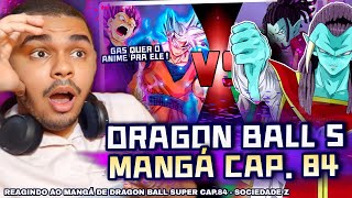 REAGINDO a VEGETA e GOKU VS GAS | EGO e INSTINTO SUPERIOR JUNTOS Cap. 84 | Sociedade Z