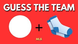 Guess The Baseball SPORTS TEAM By Emoji Quiz Game - MLB Edition