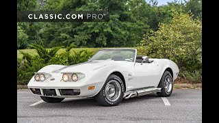 CLASSIC.COM Pro -  1974 Chevrolet Corvette - Walk around + Engine running