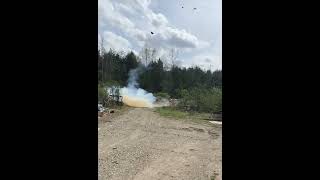 Blowing stuff into orbit with Tannerite