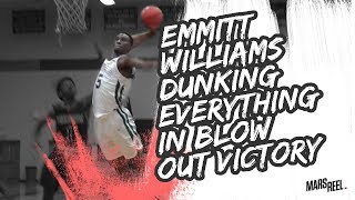 EMMITT WILLIAMS IS A MONSTER! 26 POINTS AND 24 REBOUNDS IN 50 POINT WIN! | Mars Reel