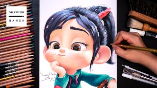 Drawing Wreck-It Ralph - Vanellope [Drawing Hands]