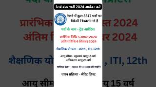 Railway Recruitment 2024