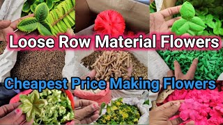 Cheapest Price Making Flowers / Loose Row Material Flowers Wholesale Only