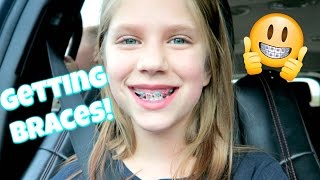 Getting Braces On! Hopes vlogs