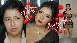 GRWM: DATE NIGHT MAKEUP, HAIR, & OUTFIT | Zoey Henao