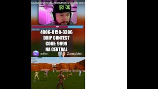 Fortnite LIVE (WIN =- 3600 VBUCK SQUAD SPLIT )PRIZE  | DOWNLOAD SPONSOR=BP