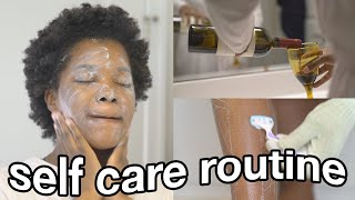 pamper routines black women | my self care routine *super relaxing*