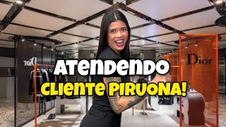 ATENDENDO CLIENTE PIRUONA! *Ela gosta de muito brilho