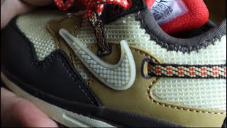 Nike Air Max 1 Travis Scott Cactus Jack Baroque Brown (TD) Sneaker Review