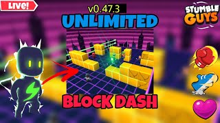 0.47.3 Stumble Guys Live Unlimited Block Dash #stumbleguys #stumbleguyslive #blockdash #bd