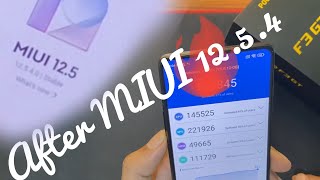 Poco F3 GT Benchmark scores After MIUI 12.5.4 in Normal mode and gaming Mode.