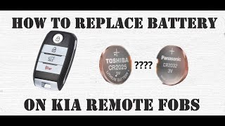 How to replace kia key fob Remote battery . 2014 - 2020 Kia sorento fob battery replacement.