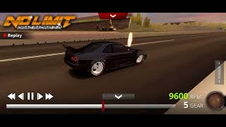 No limit drag racing 2.0 v1.9.9 Twin Turbo 2001 Nissan Skyline R34 28x10.5x20' slicks @5.551 et