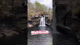 Mini Vlog 8 | Glencoe Trip Continued | Fall of Falloch | Loch Tulla View Point #glencoe #scotland