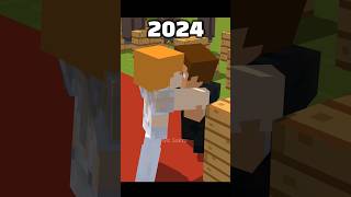 Evolution of Wedding || #minecraft #shorts #short