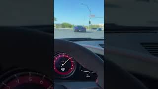 Porsche 911 gt3 chasing a keonigsegg agera s