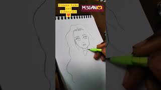 M3GAN Doll Drawing 😬🤭 | #shorts  #m3gan #trending