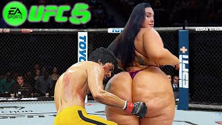 UFC5 Bruce Lee vs. Big Mama EA Sports UFC 5 - Super Fight