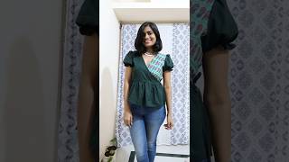 DIY wrap knot top #sewing #fashiondesigner