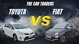 2019 Fiat 500 vs 2016 Toyota Verso