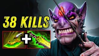 +47 Stacks Lion Swift Blink + Ethereal Blade 38Kills Insane Cleave Damage Right Click Builds