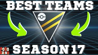 The Top 5 BEST Ultra league Teams For Pokemon GO Battle League!!