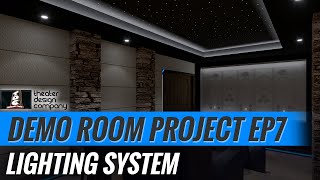 Home Theater Lighting Control + Star Ceiling - Demo Room Project - EP #7