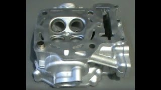 Vapor Blasting Kawasaki 700 Heads