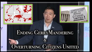 What would you do to make our districts not subjected to Gerrymandering?   Andrew Yang