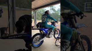 Nate Thrasher aboard his 2024 Yamaha YZ250f