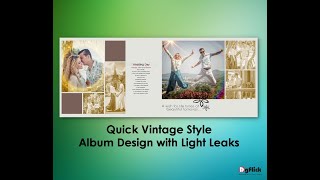 AX Quick Vintage Style Album Design with Light Leaks EN