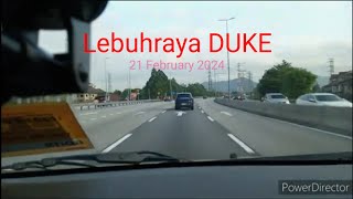 Lebuhraya DUKE (21 February 2024)