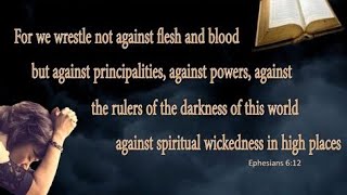 We Wrestle Not Against Flesh and Blood Gang Stalking. Put on the full armor of god. #gangstalking